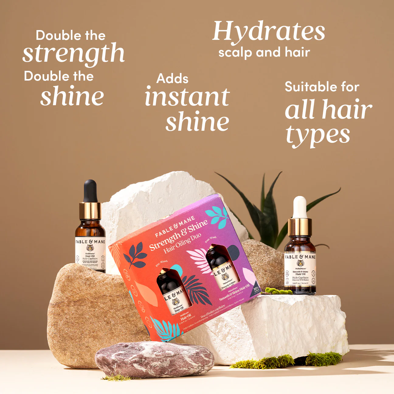 Strength & Shine Mini Hair Oiling Duo - Image 4