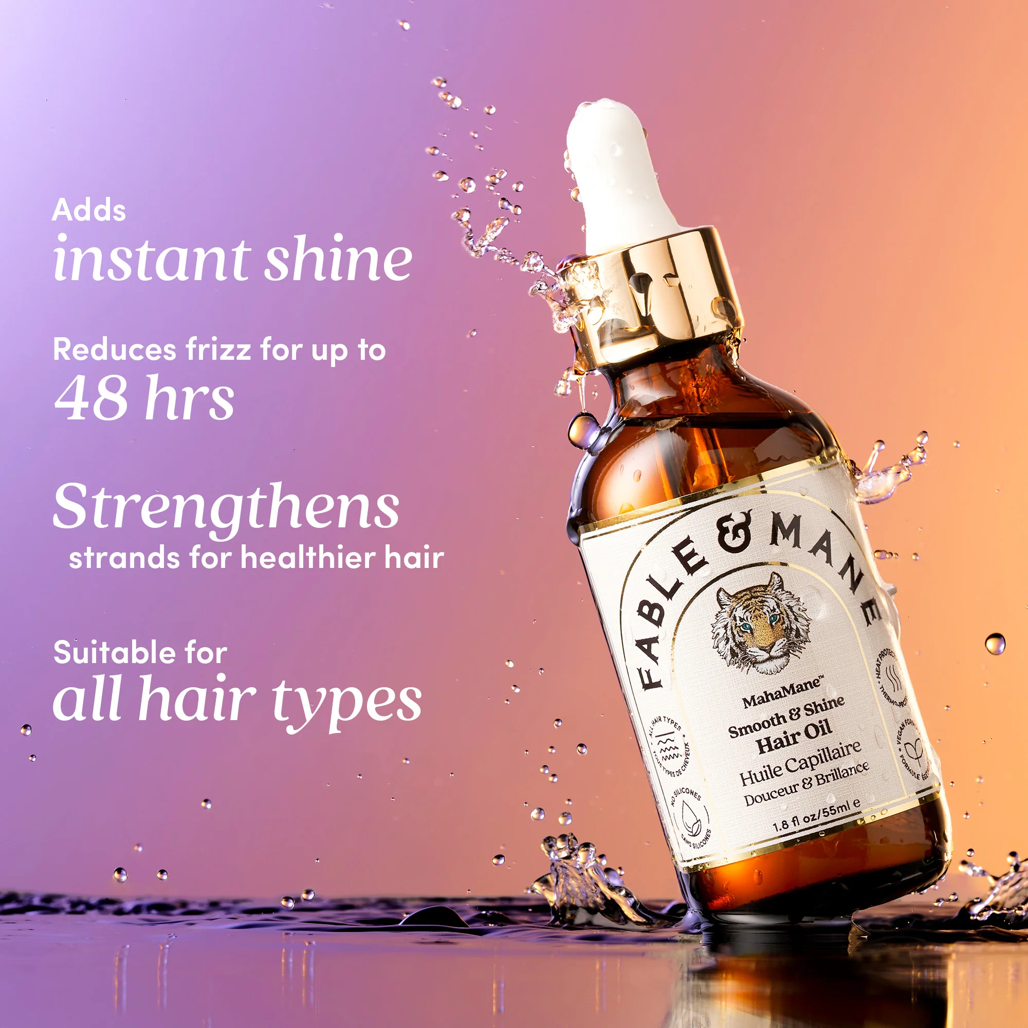 MahaMane™ Smooth & Shine Hair Oil - Image 4